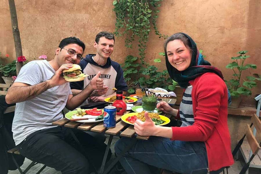 Lunch in Shiraz