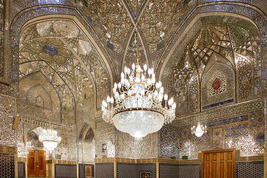 Tour to Shah cheraq Shrine , Shiraz ,Iran. Inbound Persia Travel Agency