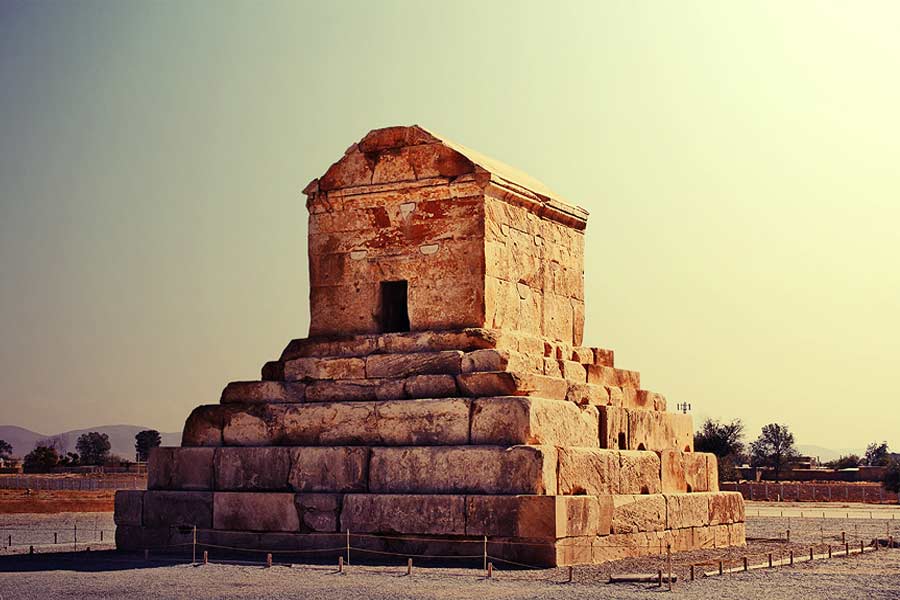 Pasargadae , Iran ( Tomb of Cyrus the Great )