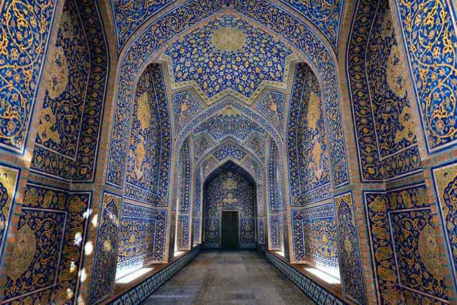 Tour to Isfahan , Shah Mosque , Isfahan ,Iran