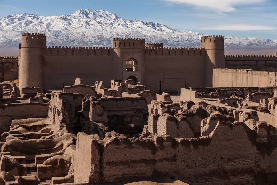 Tour to Kerman . Rayen Castle. Inbound Persia Travel Agency.
