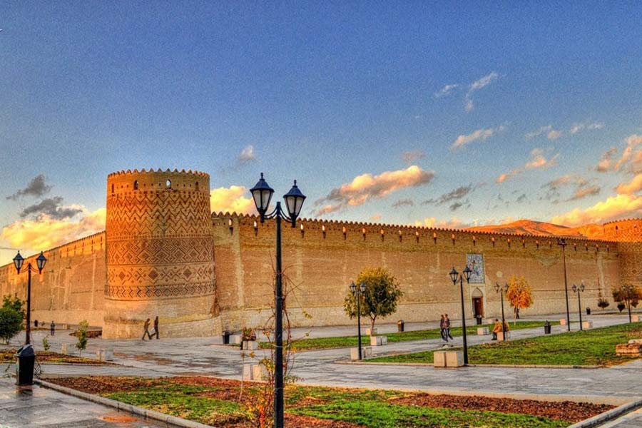 Tour to Shiraz , Karim Khan Castle. Inbound Persia Travel Agency.