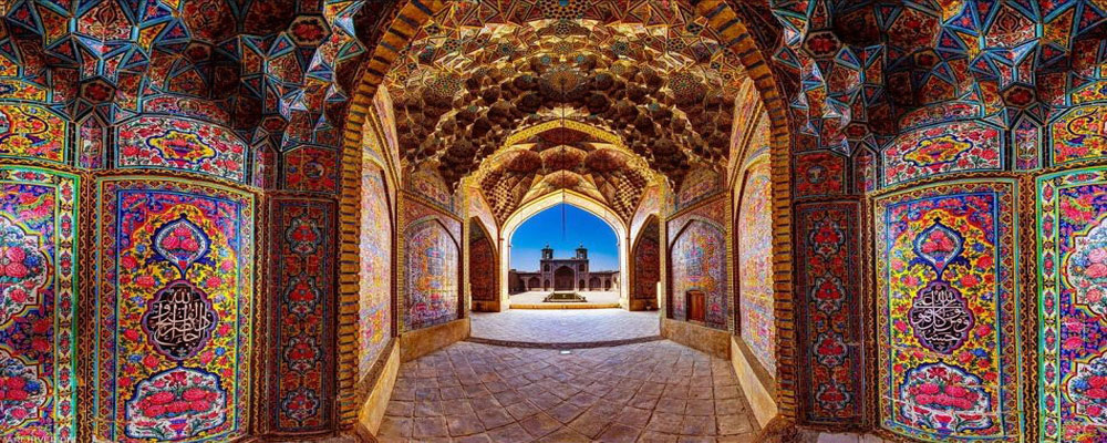 Nasir al Mulk Mosque or Pink Mosque