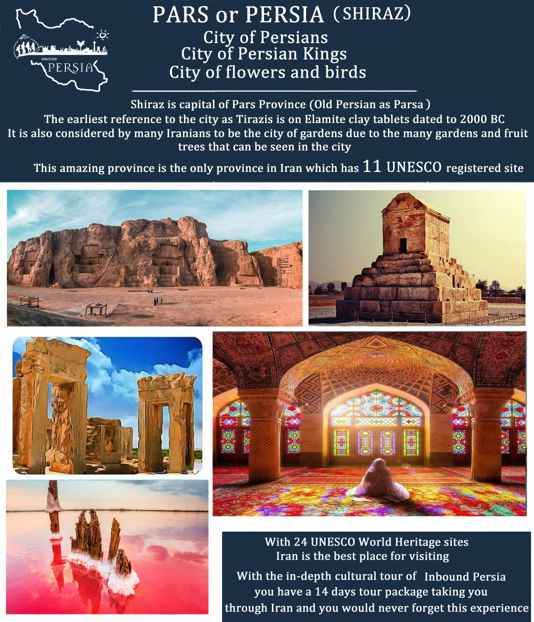 Shiraz city. Inbound Persia Travel Agency