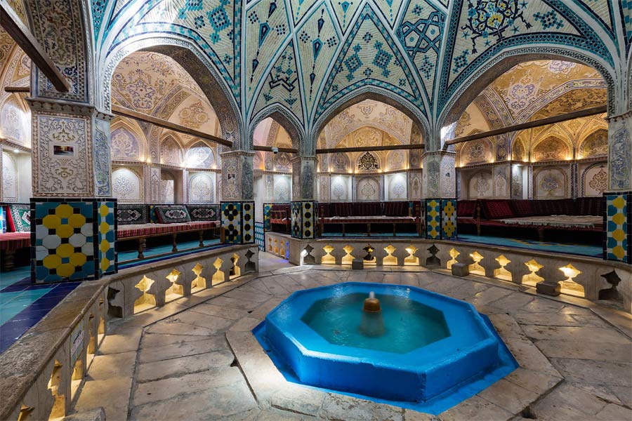 Sultan Amir Ahmad Bathhouse , Kashan Iran