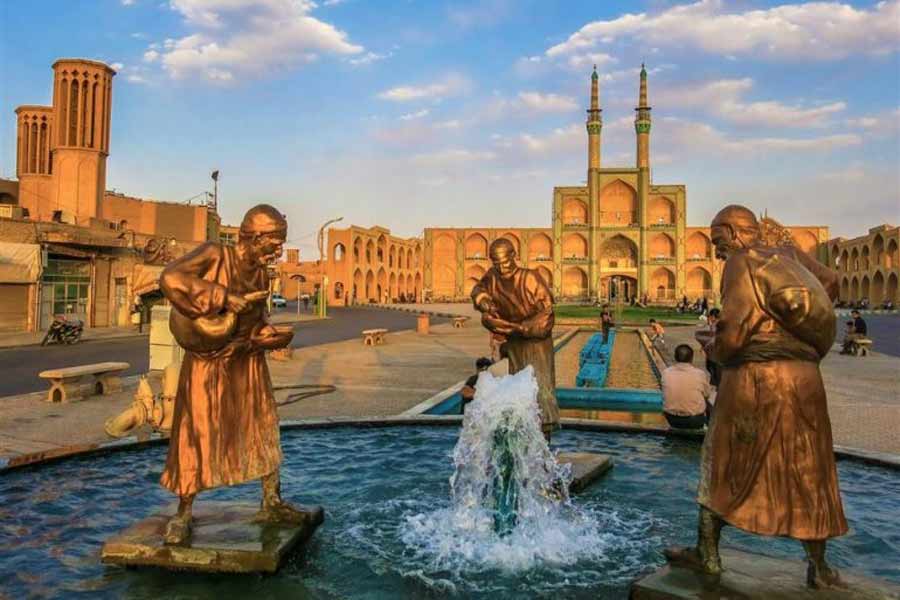 Tour to Yazd city , Iran . Inbound Persia Travel Agency
